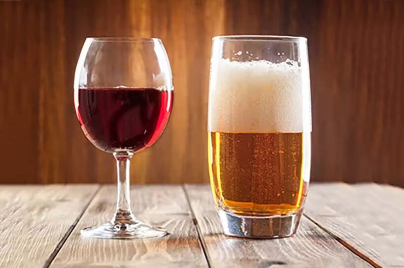 Benefits of Beer & Red Wine